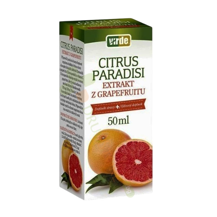 ВИРДЕ ГРЕЙПФРУТ + ВИТАМИН C капки 50 мл / VIRDE GRAPEFRUIT EXTRACT + VITAMIN C drops