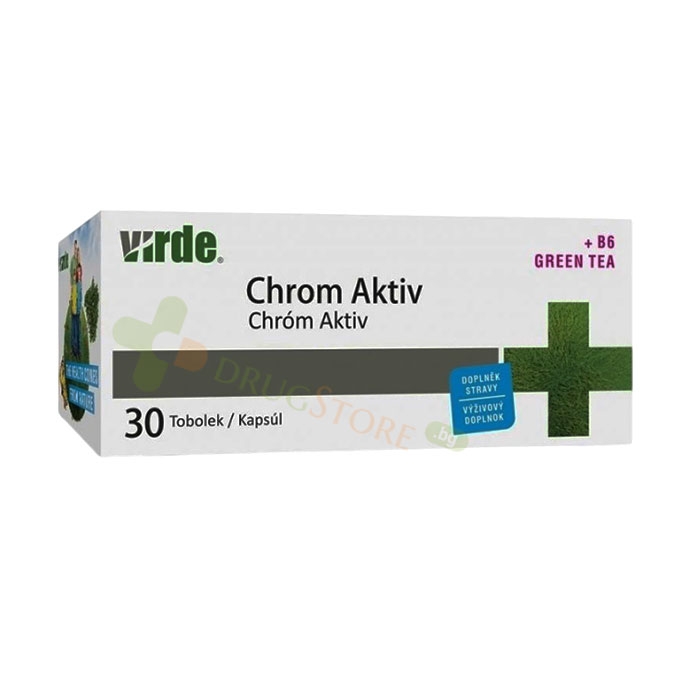 ВИРДЕ ХРОМ АКТИВ капсули 30 броя / VIRDE CHROME ACTIVE