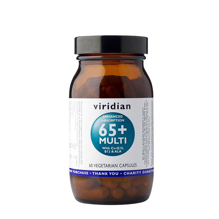 65+ МУЛТИ капсули 60 броя / VIRIDIAN 65+ MULTI