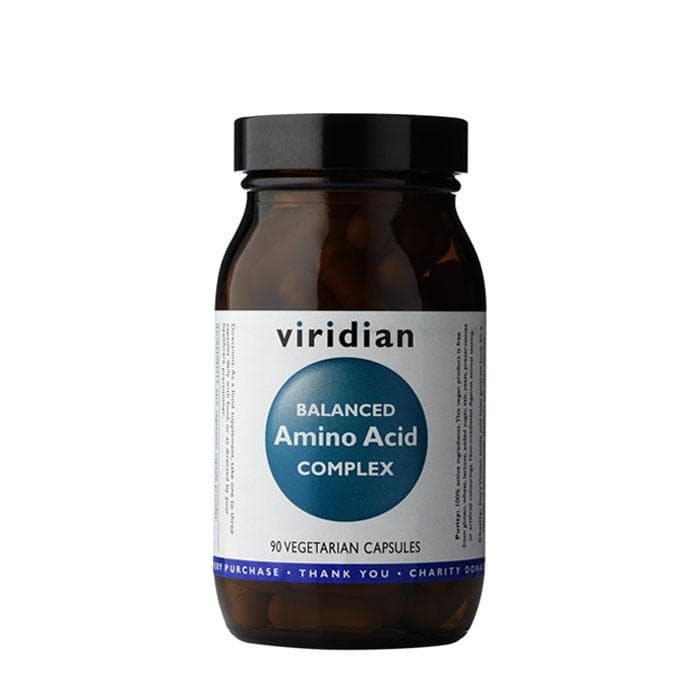 БАЛАНСИРАН АМИНОКИСЕЛИНЕН КОМПЛЕКС капсули 90 броя / VIRIDIAN BALANCED AMINO ACID COMPLEX