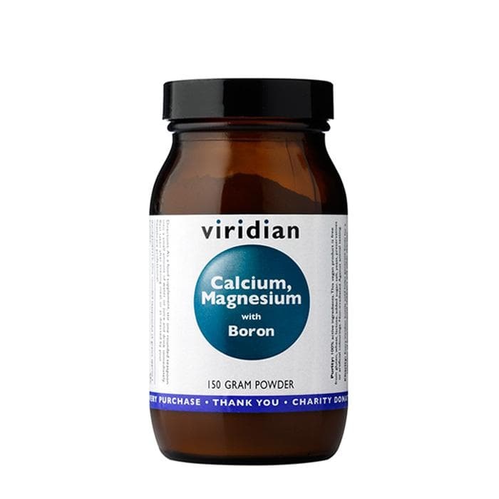 КАЛЦИЙ, МАГНЕЗИЙ, ВИТАМИН Ц И БОР 150 гр. / VIRIDIAN CALCIUM MAGNESIUM WITH BORON