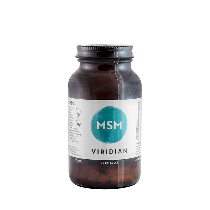 МСМ (МЕТИЛСУЛФОНИЛМЕТАН) капсули 90 броя / VIRIDIAN MSM (METHYL SULPHONYL METHANE)