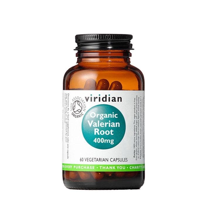 ВАЛЕРИАНА ОРГАНИК капсули 400 мг. 60 броя / VIRIDIAN ORGANIC VALERIAN ROOT
