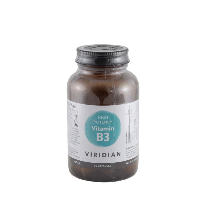 ВИТАМИН B3 капсули 250 мг 90 броя / VIRIDIAN VITAMIN B3