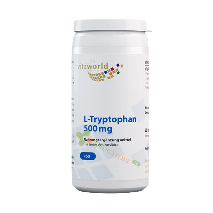 L-ТРИПТОФАН таблетки 500 мг 60 броя / VITA WORLD L-TRYPTOPHAN