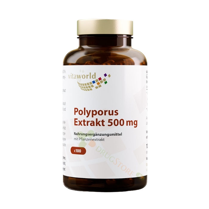 ПОЛИПОРУС ЕКСТРАКТ капсули 500 мг 100 броя / VITAWORLD POLYPORUS EXTRACT