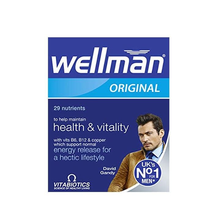 ВИТАБИОТИКС УЕЛМЕН ОРИГИНАЛ таблетки 30 броя / WELLMAN ORIGINAL tablets VITABIOTICS