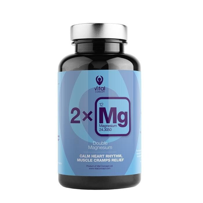ВИТАЛ КОНЦЕПТ ДВОЕН МАГНЕЗИЙ капсули 90 броя / VITAL CONCEPT DOUBLE MAGNESIUM