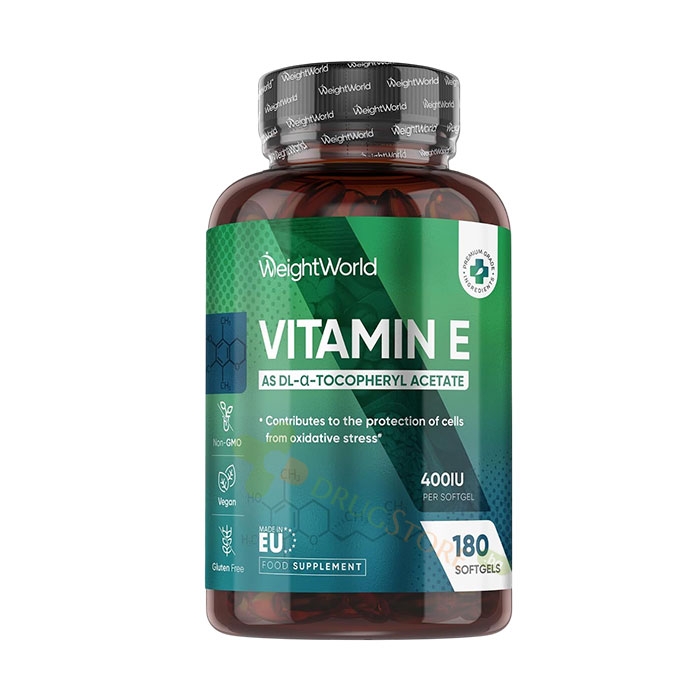 ВИТАМИН E капсули 400 IU 180 броя / WEIGHT WORLD VITAMIN E