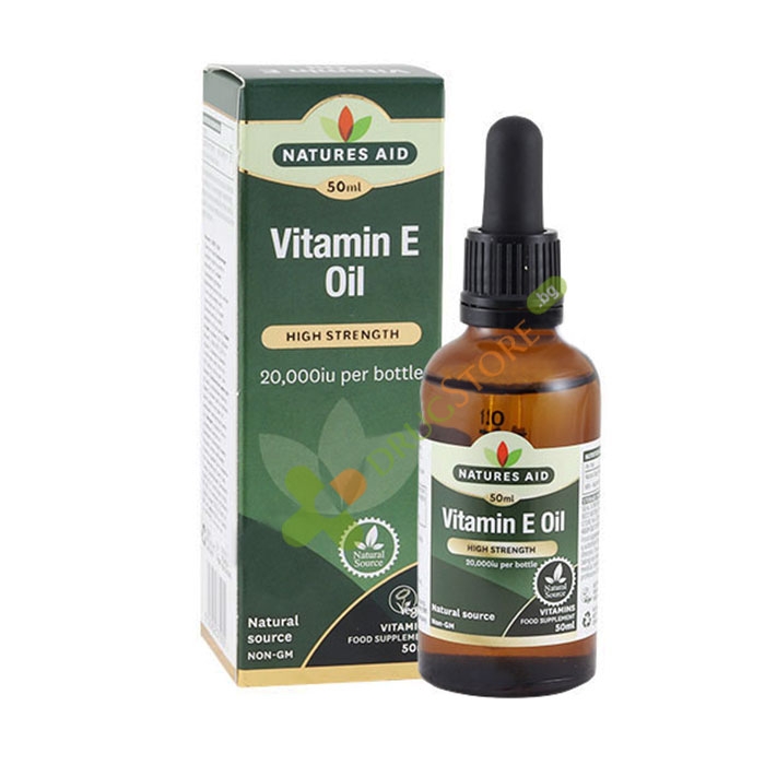 ВИТАМИН Е масло 20000 IU 50 мл / NATURES AID VITAMIN E OIL 20000 IU
