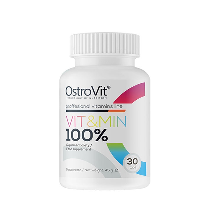 ОСТРОВИТ ВИТАМИНИ И МИНЕРАЛИ таблетки 30 броя / OSTROVIT VIT&amp;MIN