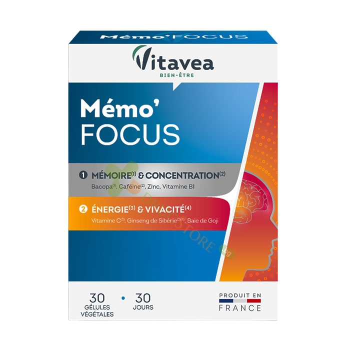 МЕМО ФОКУС капсули 30 броя / VITAVEA MEMO FOCUS