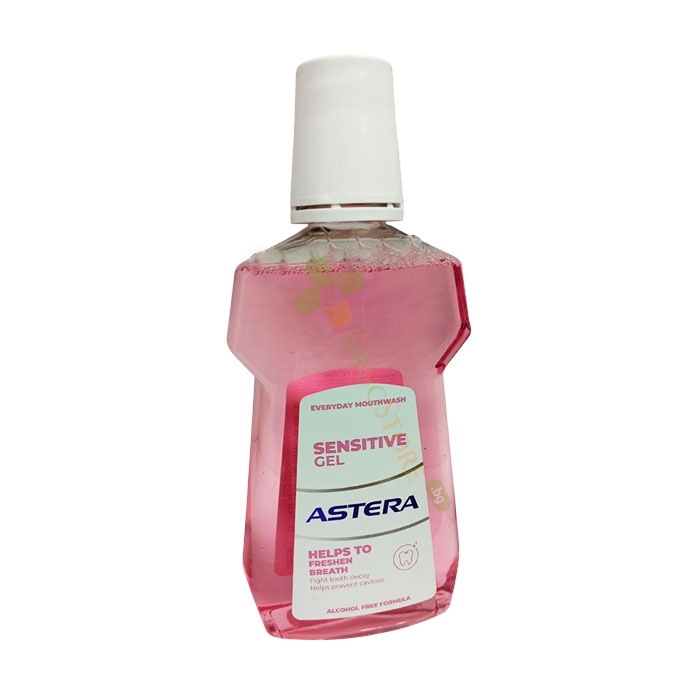 ВОДА ЗА УСТА АСТЕРА СЕНСИТИВ ГЕЛ 300 мл / AROMA ASTERA SENSITIVE GEL EVERYDAY MOUTHWASH