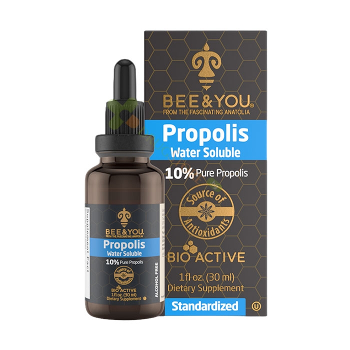 ВОДОРАЗТВОРИМ ЕКСТРАКТ ОТ ПРОПОЛИС 10% 30 мл / BEE &amp; YOU PROPOLIS EXTRACT WATER SOLUBLE 10%