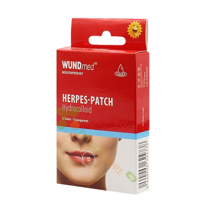 ВУНДМЕД ПРОЗРАЧНИ ЛЕПЕНКИ ПРИ ХЕРПЕС 6 броя / WUNDMED HERPES PATCHES