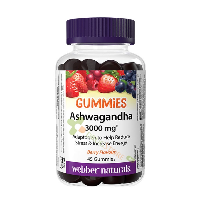 АШВАГАНДА таблетки 200 мг 45 броя / WEBBER NATURALS ASWAGANDHA