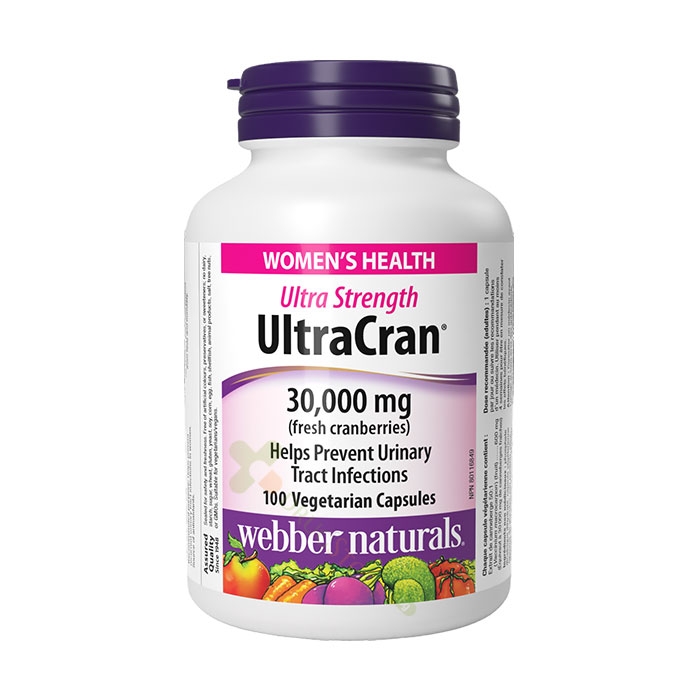 УЛТРА КРАН ЧЕРВЕНА БОРОВИНКА капсули 100 броя / WEBBER NATURALS ULTRA STRENGTH ULTRA CRAN