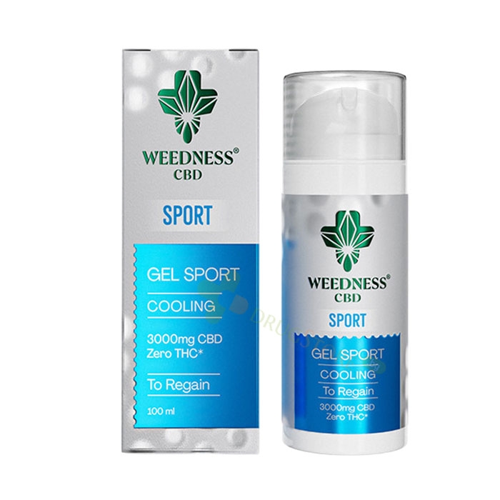 ГЕЛ СПОРТ С ОХЛАЖДАЩ ЕФЕКТ 3000 мг CBD 100 мл / WEEDNESS CBD GEL SPORT COOLING 3000 mg CBD