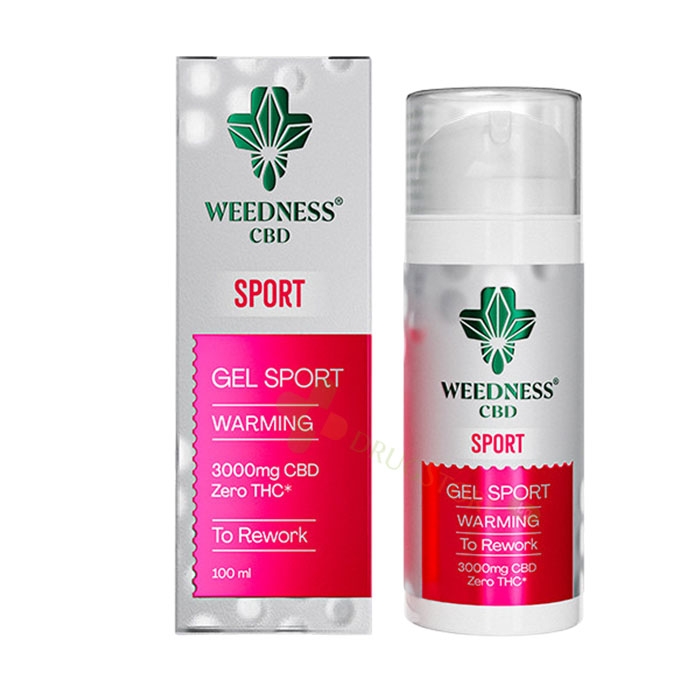 ГЕЛ СПОРТ СЪС ЗАГРЯВАЩ ЕФЕКТ 3000 мг CBD 100 мл / WEEDNESS CBD GEL SPORT WARMING 3000 mg CBD