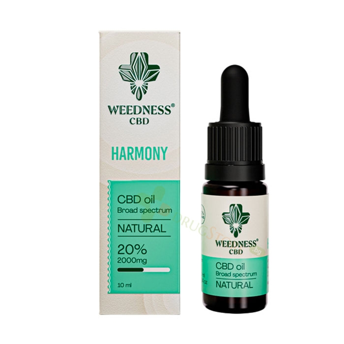 НАТУРАЛНО МАСЛО ХАРМОНИЯ 20% CBD 10 мл / WEEDNESS CBD NATURAL CBD OIL HARMONY 20% CBD
