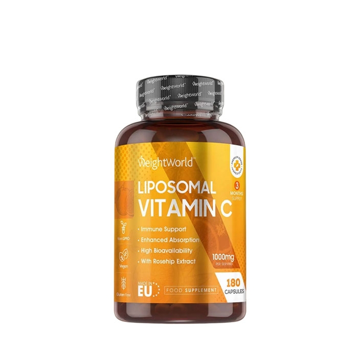 ЛИПОЗОМЕН ВИТАМИН C капсули 1000 мг 180 броя / WEIGHT WORLD LIPOSOMAL VITAMIN C