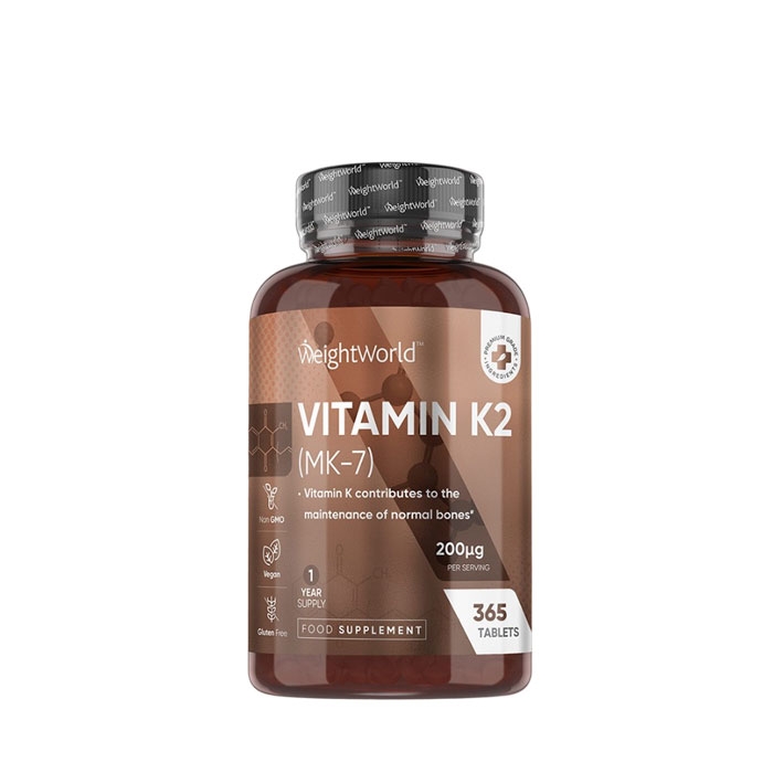 ВИТАМИН К2 (МК-7) таблетки 400 броя / WEIGHT WORLD VITAMIN K2 (MK-7)