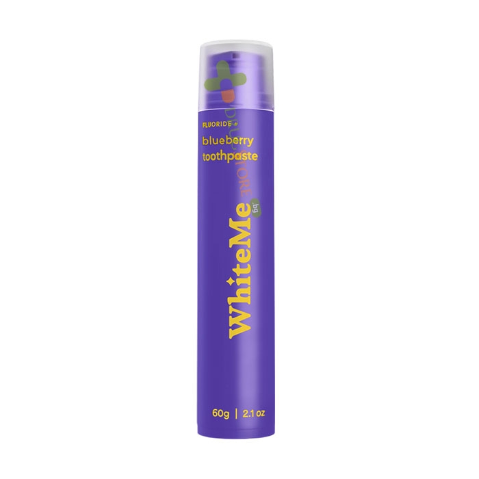 ПАСТА ЗА ЗЪБИ С АРОМАТ НА БОРОВИНКА 60 г / WHITEME BLUEBERRY TOOTHPASTE