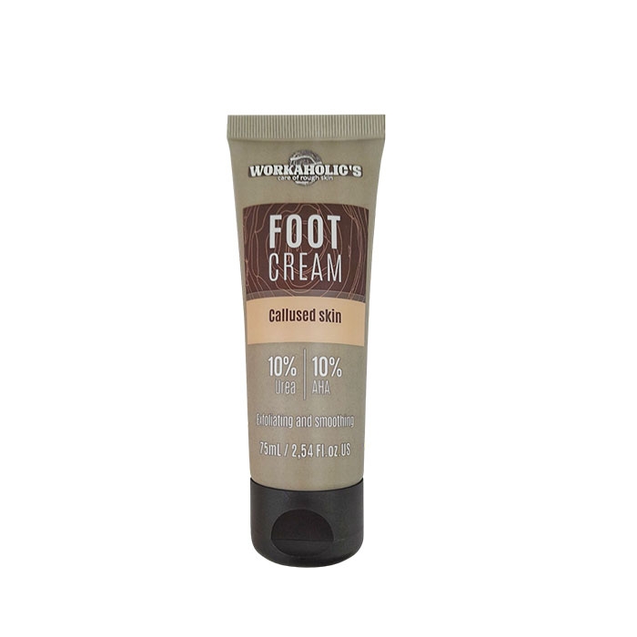 КРЕМ ЗА КРАКА С 10% УРЕЯ И 10% АНА 75 мл / WORKAHOLIC’S FOOT CREAM WITH 10% UREA AND 10% AHA