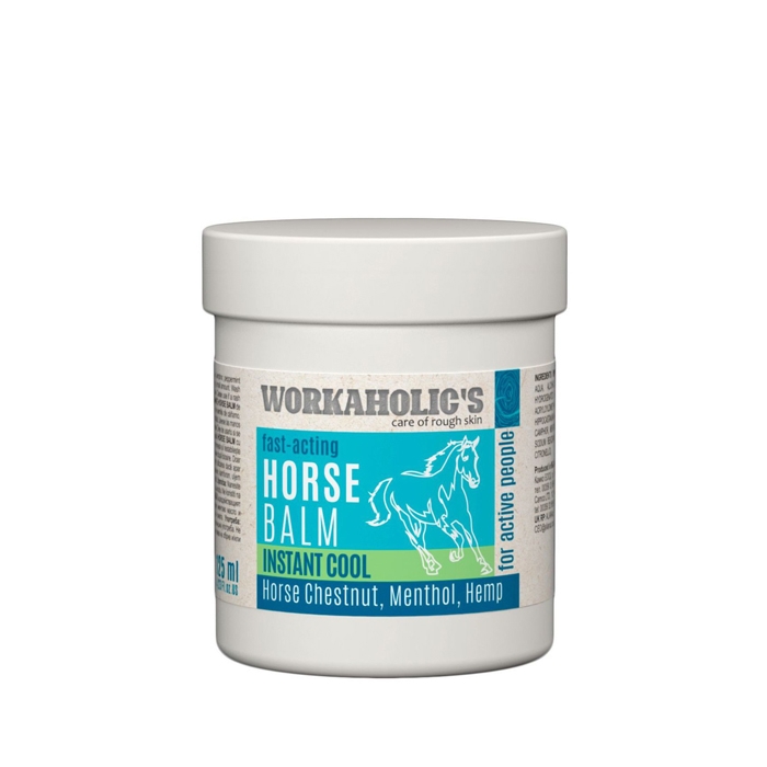 ОХЛАЖДАЩ КОНСКИ БАЛСАМ ЗА ТЯЛО 125 мл / WORKAHOLIC&#039;S FAST ACTING HORSE BALM INSTANT COOL