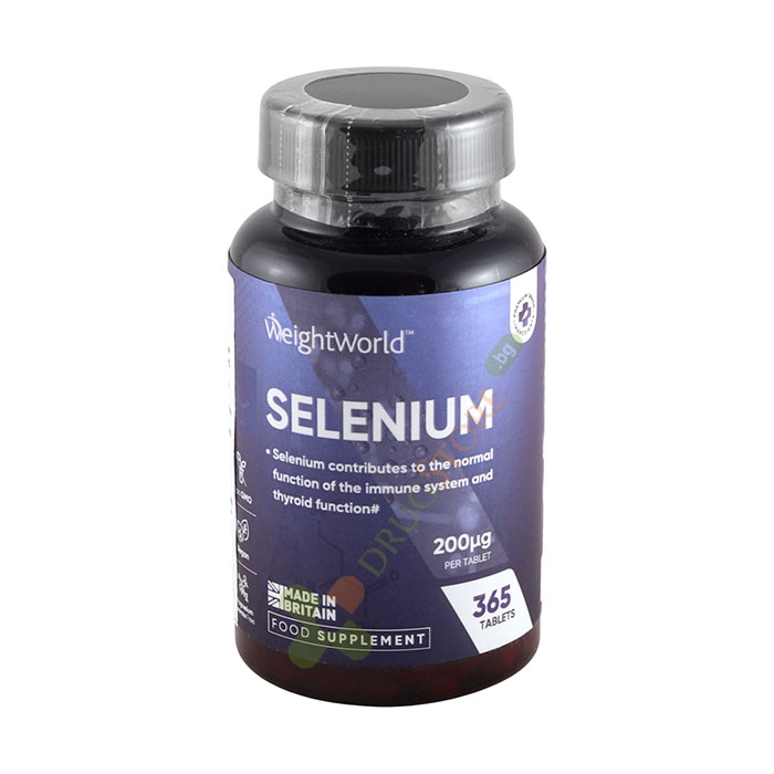 СЕЛЕН таблетки 200 мкг 365 броя / WEIGHT WORLD SELENIUM