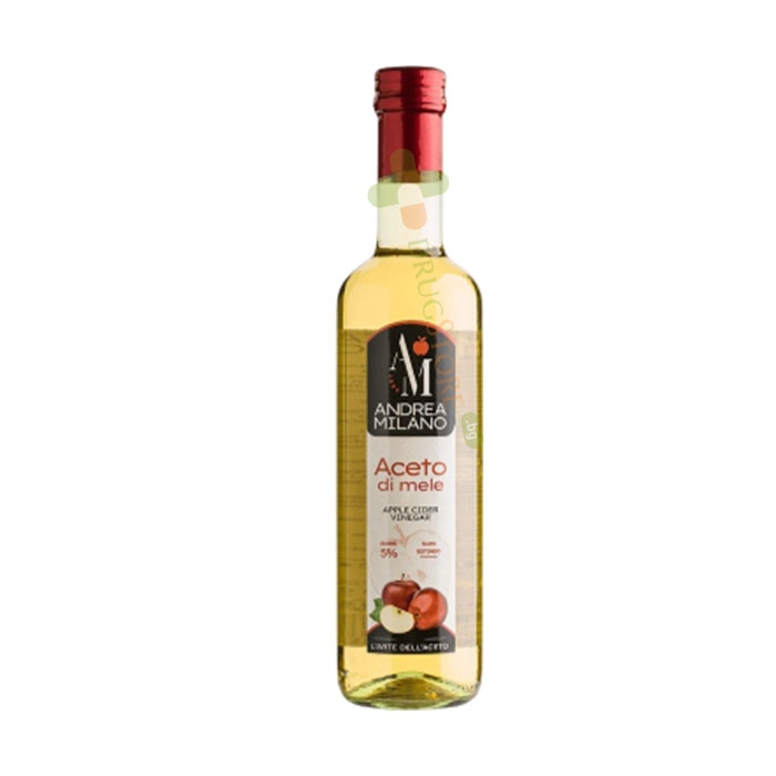 ЯБЪЛКОВ ОЦЕТ 5% 500 мл / ANDREA MILANO APPLE VINEGAR 5%