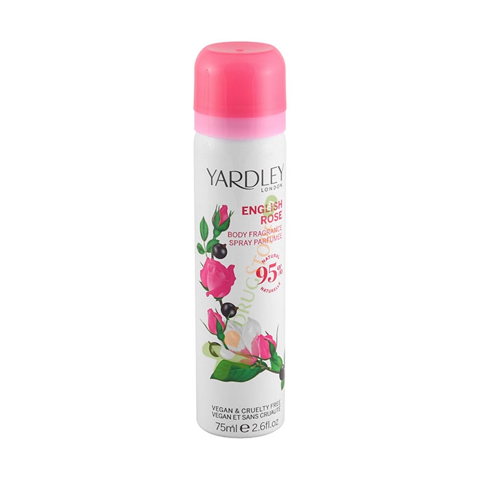 ЯРДЛИ АНГЛИЙСКА РОЗА ДЕЗОДОРАНТ СПРЕЙ ЗА ТЯЛО 75 мл / YARDLEY ENGLISH ROSE DEODORANT