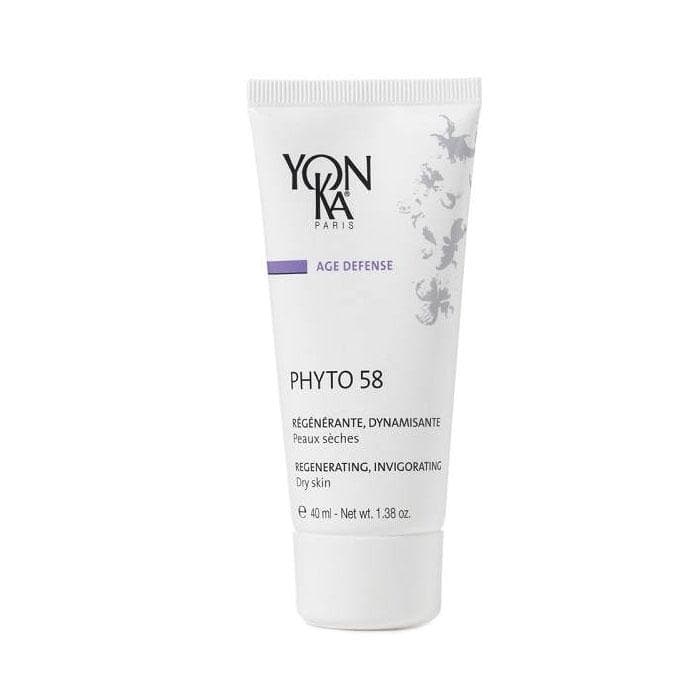 ВЪЗСТАНОВЯВАЩ НОЩЕН КРЕМ ЗА СУХА КОЖА 40 мл. / YON KA PARIS AGE DEFENSE PHYTO 58 NIGHT REGENERATING CREAM FOR DRY SKIN