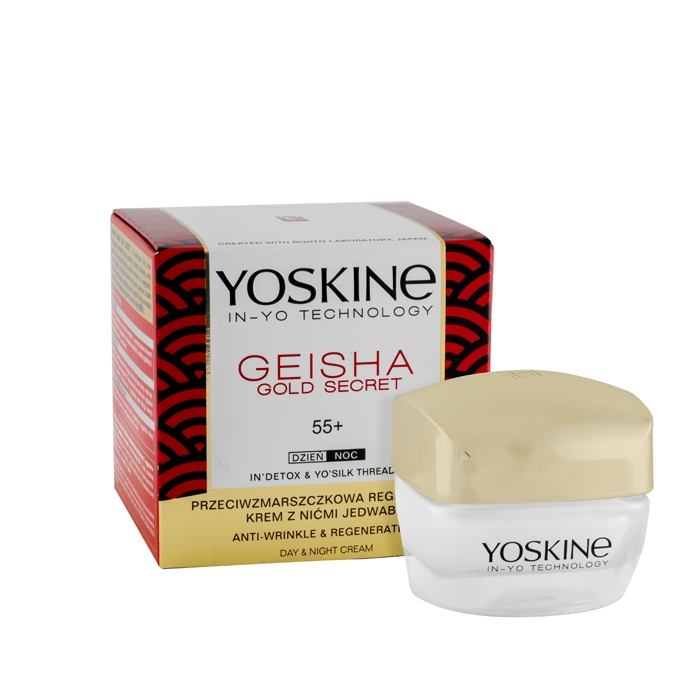 РЕГЕНЕРИРАЩ КРЕМ ЙОСКИН GEISHA 55+ 50 мл / YOSKINE GEISHA DAY AND NIGHT CREAM 55+