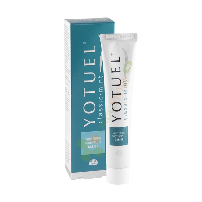 ИЗБЕЛВАЩА ПАСТА ЗА ЗЪБИ CLASSIC MINT 50 мл / YOTUEL CLASSIC MINT WHITENING TOOTHPASTE