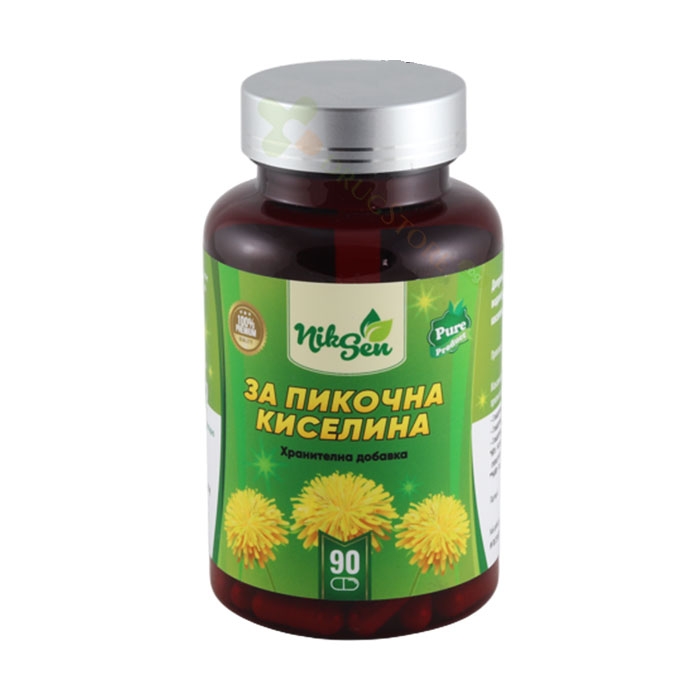 НИКСЕН ЗА ПИКОЧНА КИСЕЛИНА капсули 90 броя / NIKSEN FOR URIC ACID