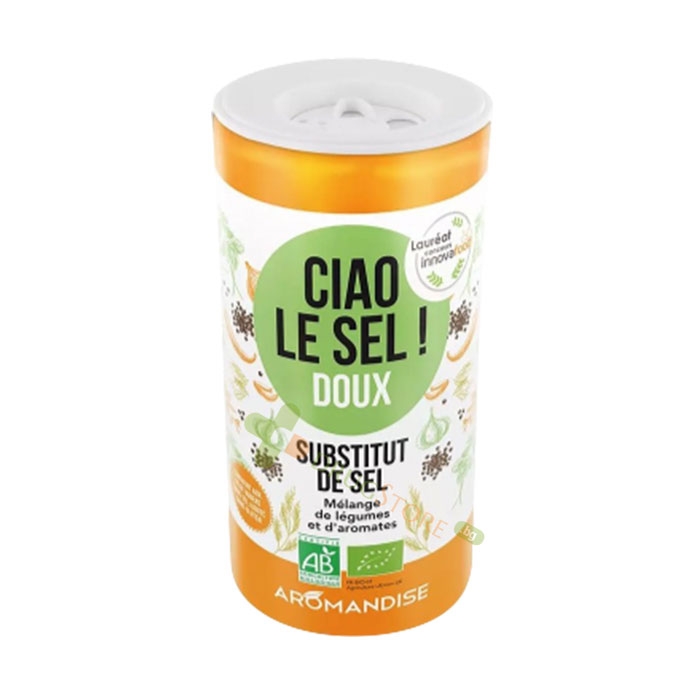ЗАМЕСТИТЕЛ НА СОЛ С МЕК ВКУС 70 г / AROMANDISE SUBSTITUT DE SEL DOUX
