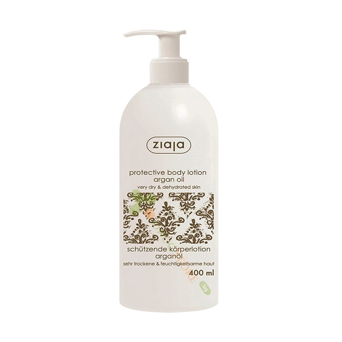 ЗАЩИТЕН ЛОСИОН ЗА ТЯЛО С НАТУРАЛНО АРГАНОВО МАСЛО 400 мл / ZIAJA NATURAL ARGAN OIL PROTECTIVE BODY LOTION