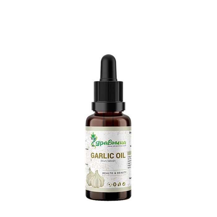 ЗДРАВНИЦА МАСЛО ОТ ЧЕСЪН 50 мл. / ZDRAVNITZA GARLIC OIL 50 ml.