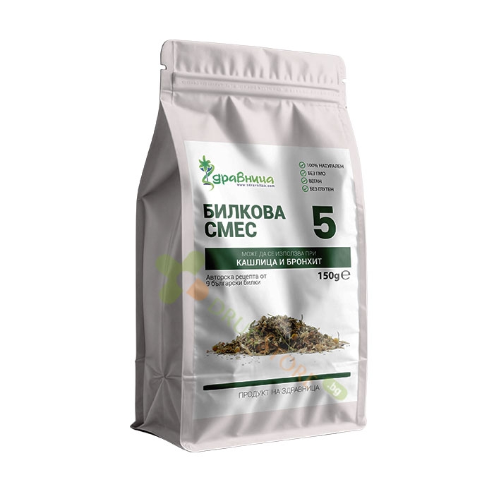 ЗДРАВНИЦА БИЛКОВА СМЕС №5 120 г / ZDRAVNITZA HERBAL MIXTURE №5