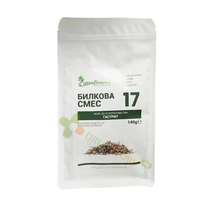 ЗДРАВНИЦА БИЛКОВА СМЕС №17 140 г / ZDRAVNITZA HERBAL MIXTURE №17