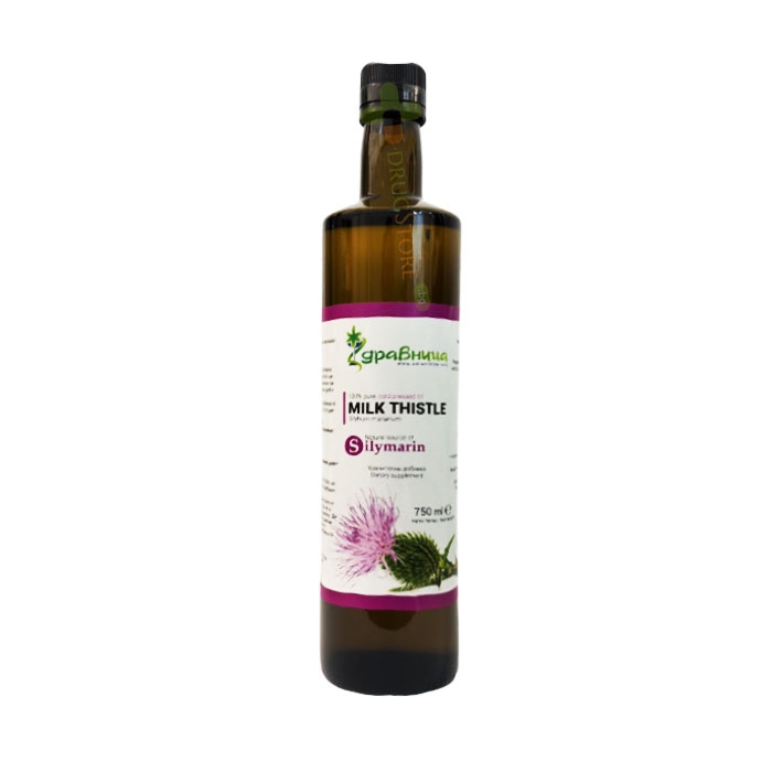 ЗДРАВНИЦА МАСЛО ОТ БЯЛ ТРЪН 750 мл / ZDRAVNITZA MILK THISTLE