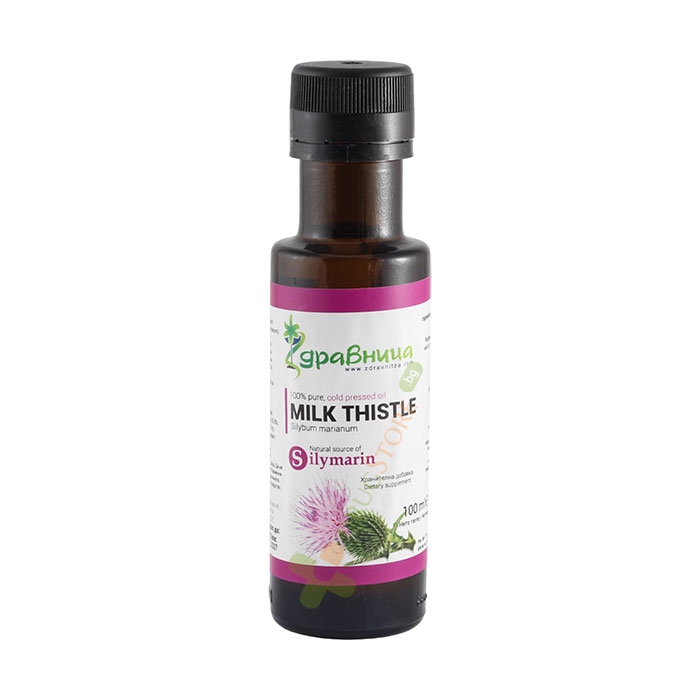 ЗДРАВНИЦА МАСЛО ОТ БЯЛ ТРЪН 100 мл / ZDRAVNITSA SILYBUM MARIANUM OIL