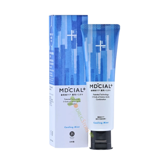 ПАСТА ЗА ЗЪБИ СВЕЖА МЕНТА MD&#039;CIAL+ 100 г / ZETTOC STYLE TOOTHPASTE COOLING MINT MD&#039;CIAL+