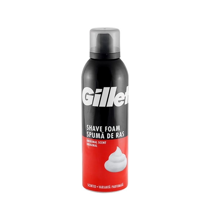 ЖИЛЕТ ПЯНА ЗА БРЪСНЕНЕ ОРИГИНАЛ 200 мл / PROCTER &amp; GAMBLE GILLETE SHAVE FOAM ORIGINAL