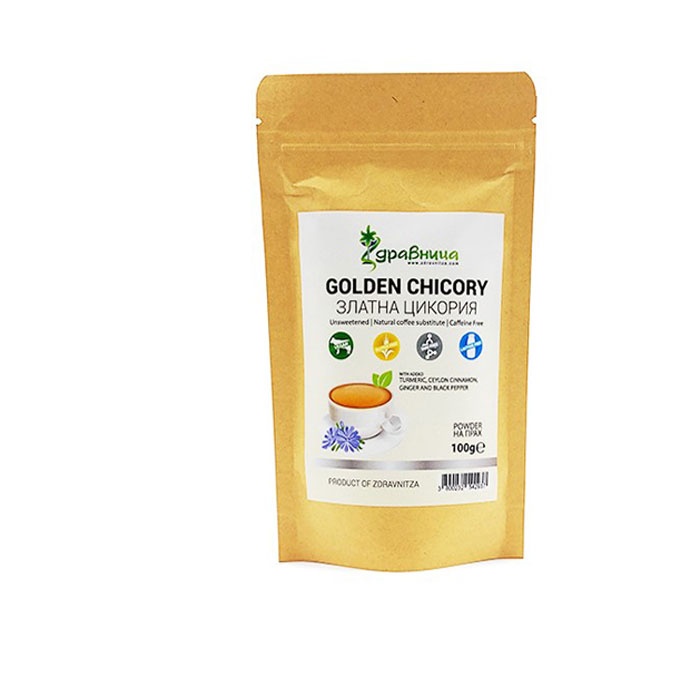 ЗДРАВНИЦА ЗЛАТНА ЦИКОРИЯ прах 100 гр. / ZDRAVNITZA GOLDEN CHICORY