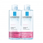 ЛА РОШ УЛТРА КОМПЛЕКТ МИЦЕЛАРНА ВОДА ЗА РЕАКТИВНА КОЖА 400 мл. 2 броя / LA ROCHE POSAY ULTRA SET MICELLAR WATER FOR REACTIVE SKIN 400 ml. 2