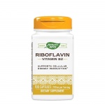 РИБОФЛАВИН (ВИТАМИН B2) капсули 100 мг 100 броя / NATURE'S WAY RIBOFLAVIN (VITAMIN B2) 