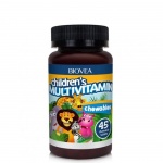 БИОВЕА МУЛТИВИТАМИНИ ЗА ДЕЦА дъвчащи таблетки 45 броя / BIOVEA CHILDREN`S MULTIVITAMIN