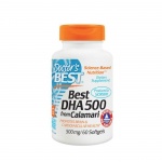 ДОКТОР'С БЕСТ DHA ОМЕГА 500 мг гел капсули 60 броя / DOCTOR'S BEST DHA OMEGA 500